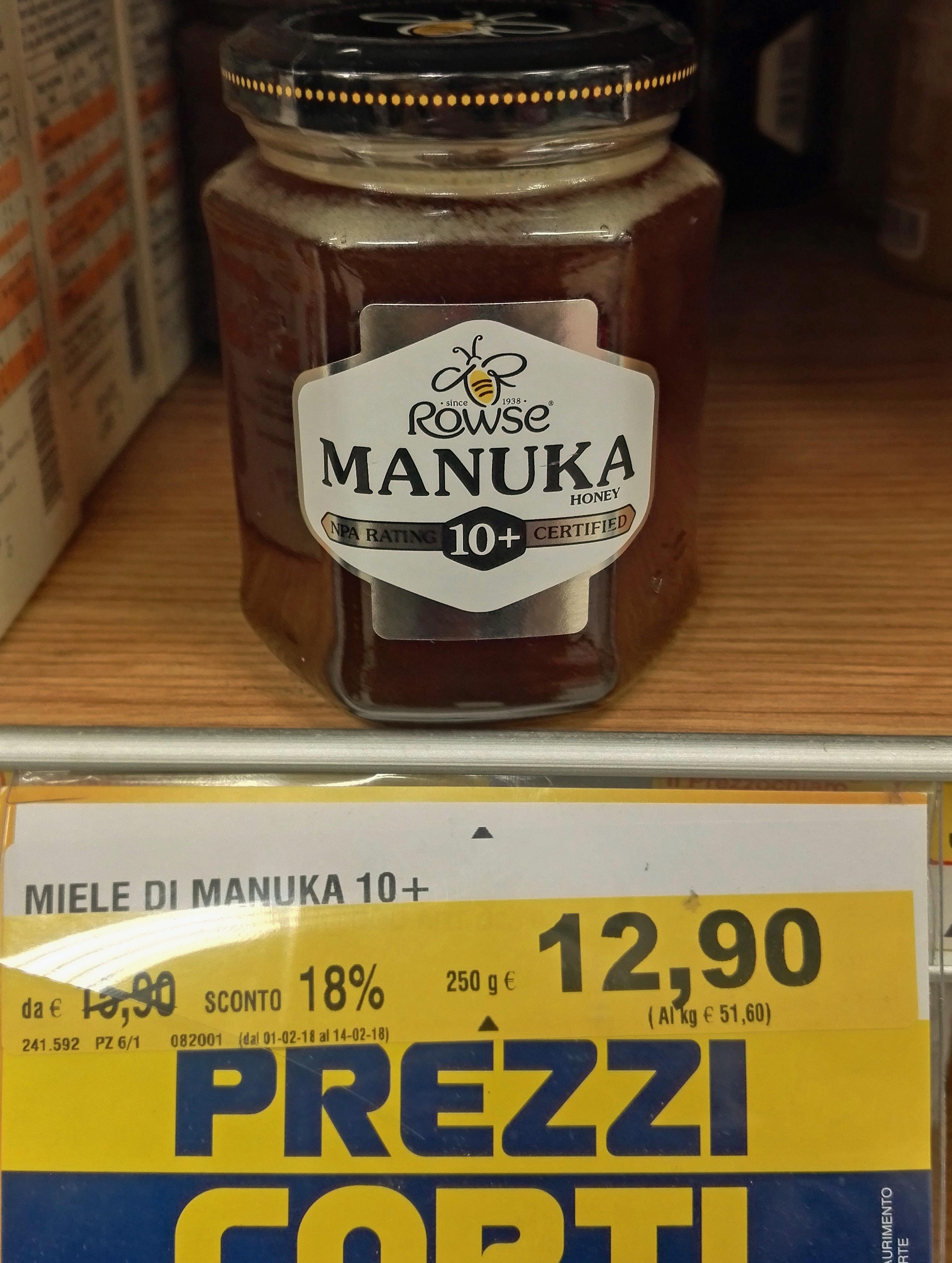 Miele di manuka salutare remunerativo